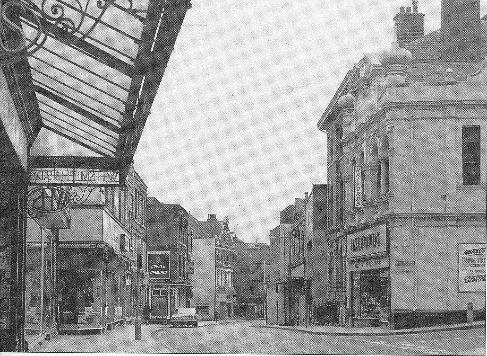 The theatre was a triumphant success when it opened in 1899 but by 1955 had closed down. In this picture the venue is a Halfords store. Picture: Wilf Lower/European Maritime Events