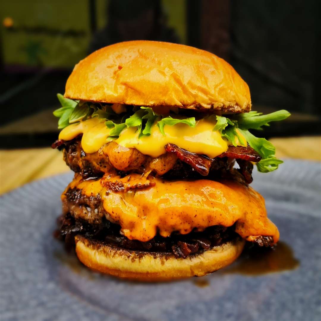 The Kevin Bacon Burger will be on the menu at The Skull Bar in Maidstone. Picture: Tammy Tegun
