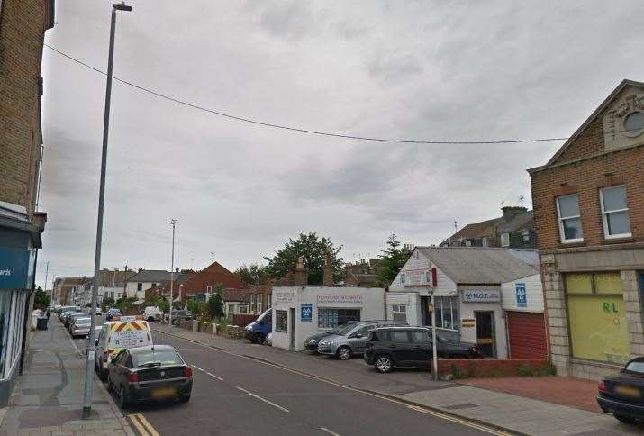 The boy was robbed in Sweyn Road in Cliftonville. Pictuute: Google Street View