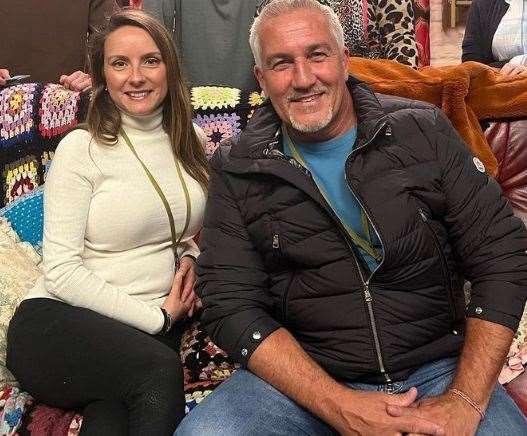 Paul Hollywood and his wife Melissa, who has been landlady of The Chequers Inn in Smarden for many years. Picture: Instagram