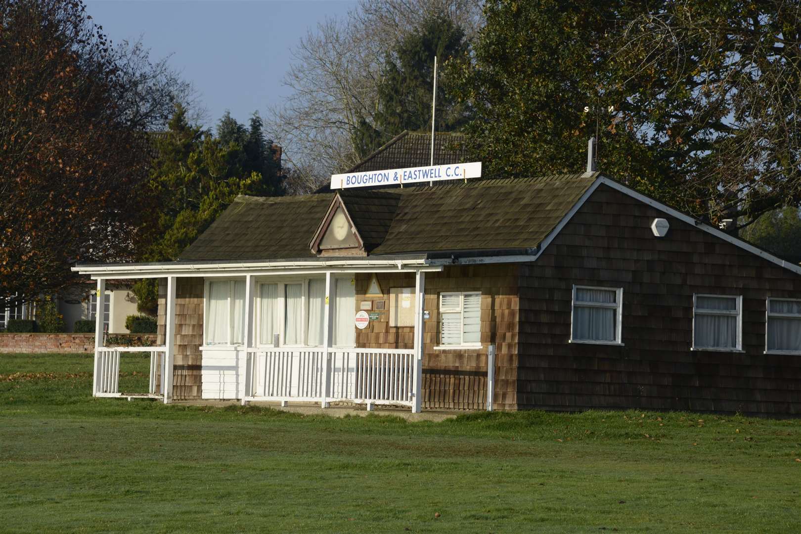 The Boughton and Eastwell cricket pavillion could be knocked down under new plans. Picture: Paul Amos