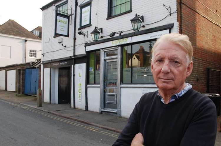 Tony Butcher, owner of the Limes Lounge