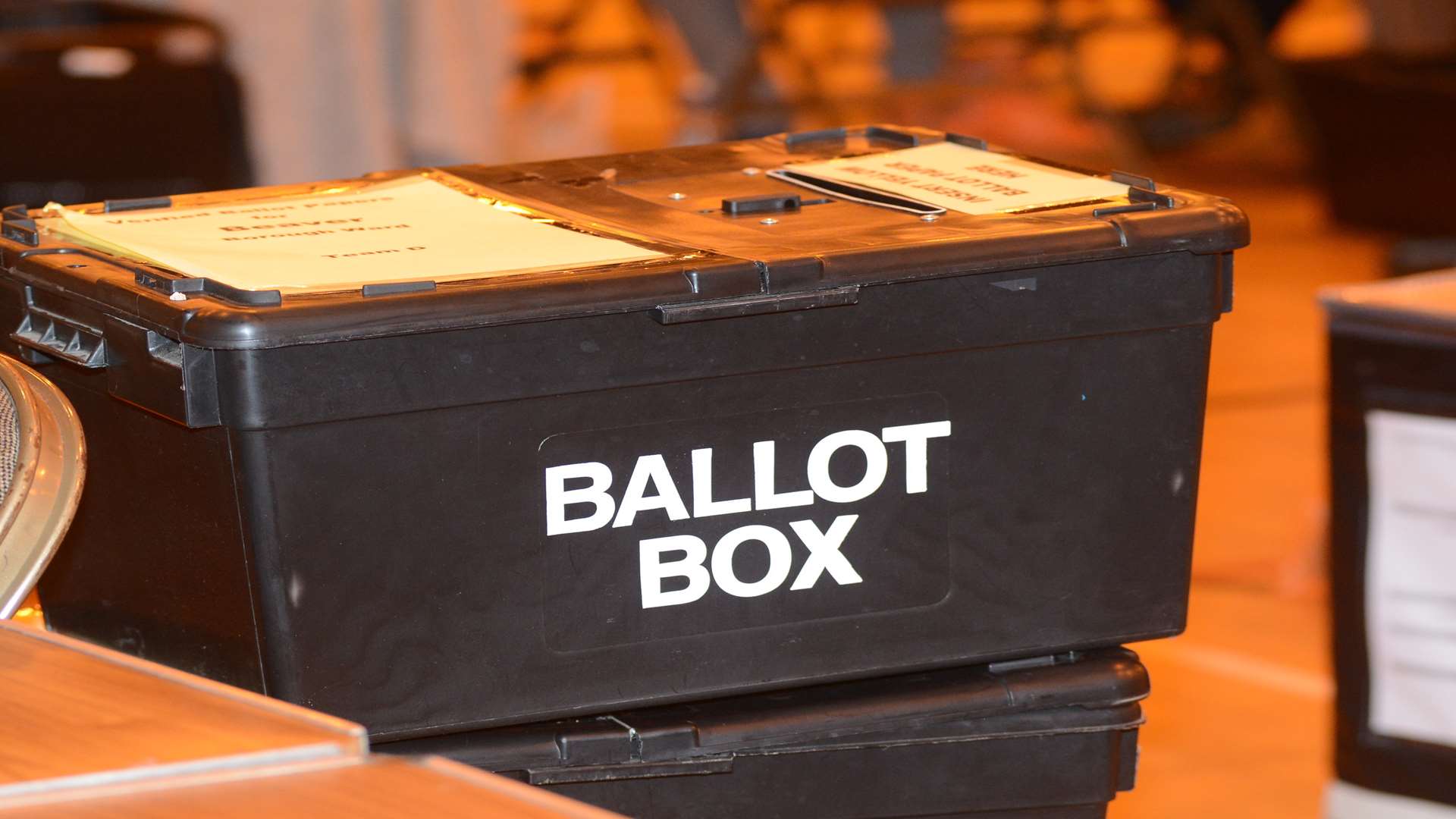 Counting was due to start again in Ashford this afternoon