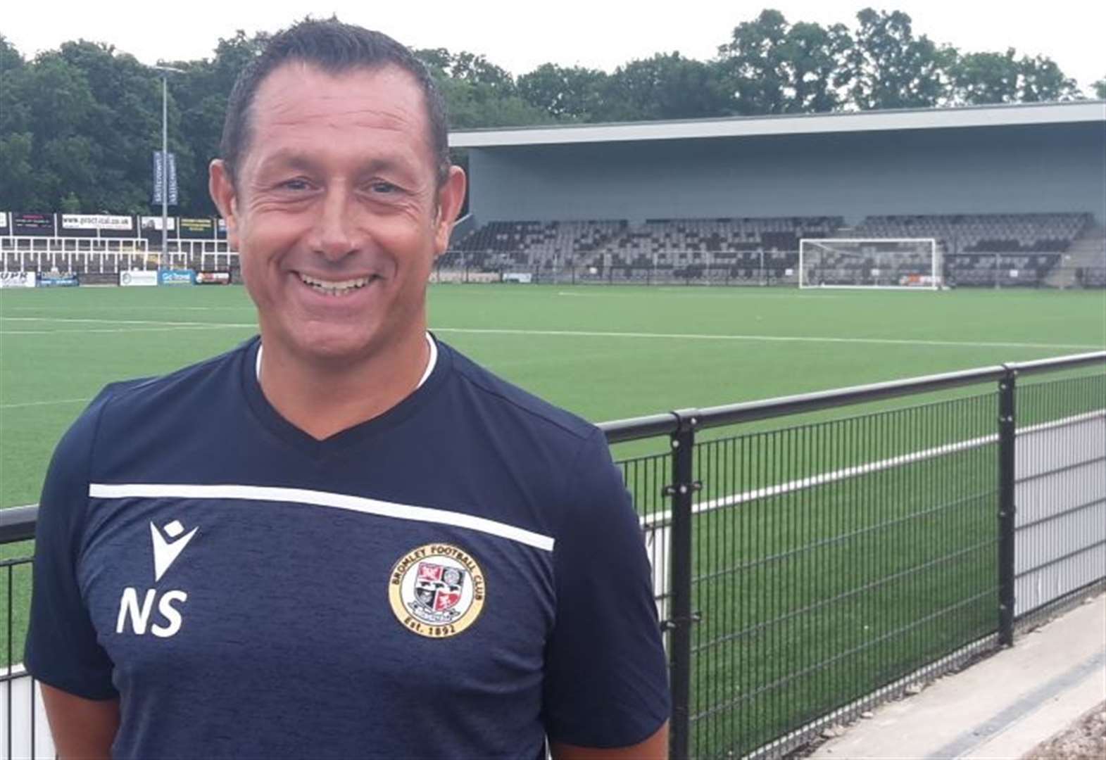Neil Smith had been manager of Bromley for five years