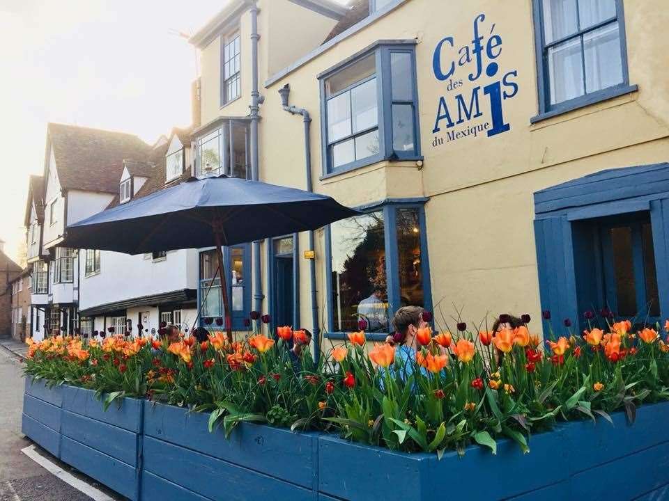 Friends Cafe, St Dunstans Street, Canterbury.  Photo: Cafe des Amis