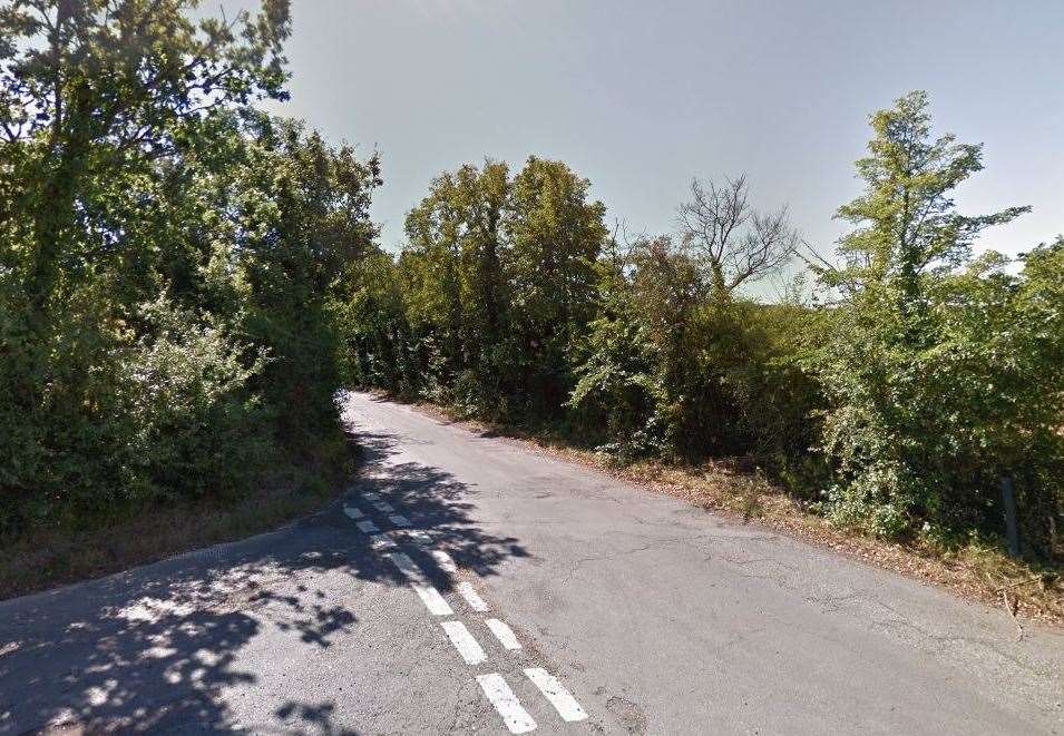 The incident happened in Fox's Cross Road, near the Wraik Hill turning. Picture: Google Street View (7687071)