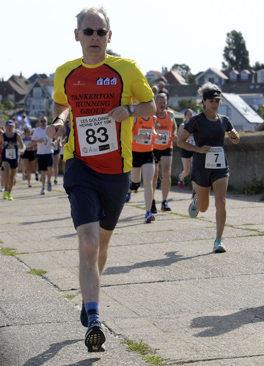 No. 83 Dirk Froebrich of Tankerton Running Group. Picture: Barry Goodwin (58030990)