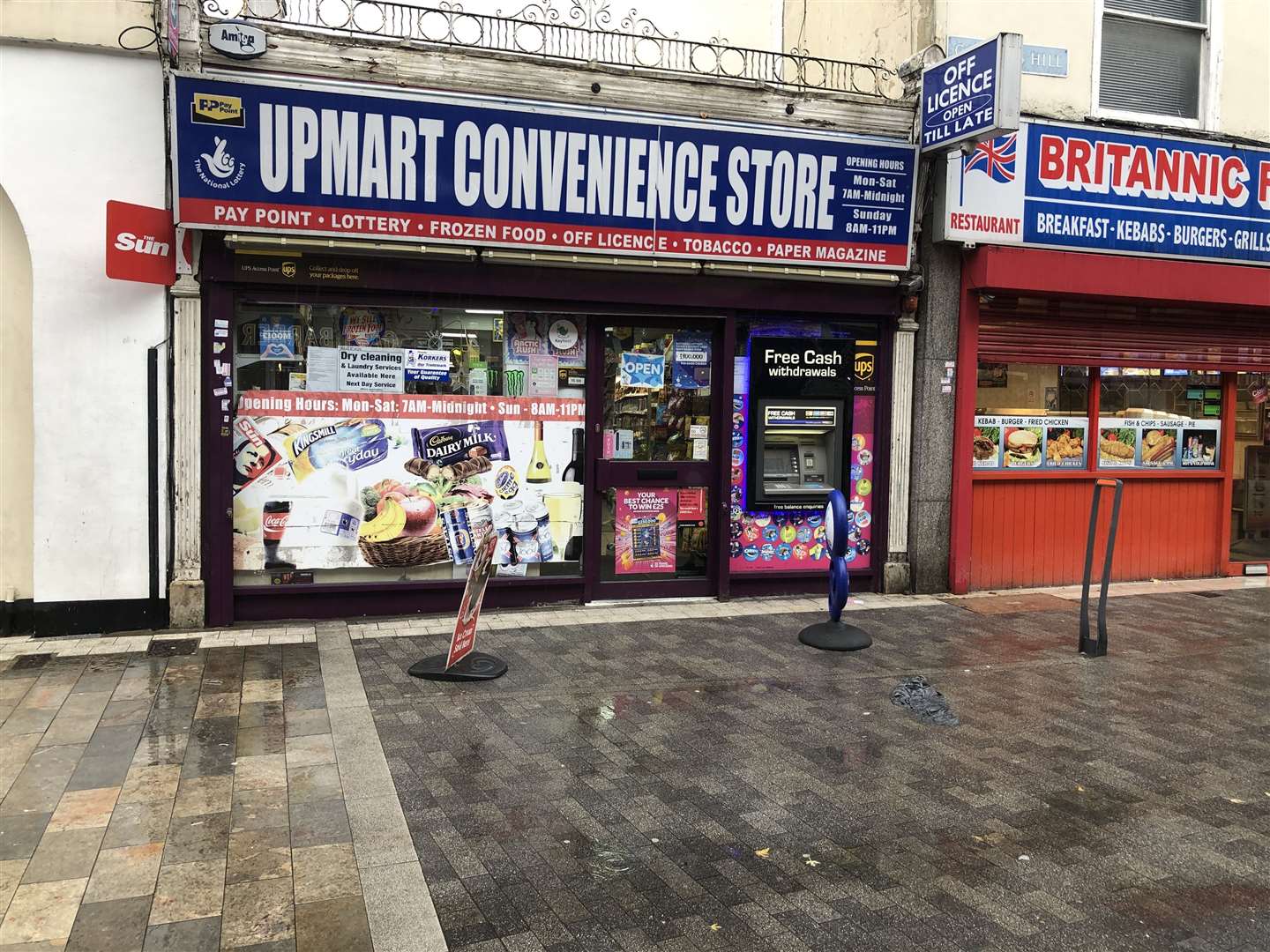 Upmart Convenience Store in Gabriel's Hill, Maidstone