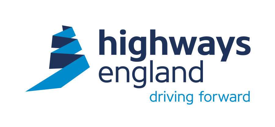 Highways England logo.