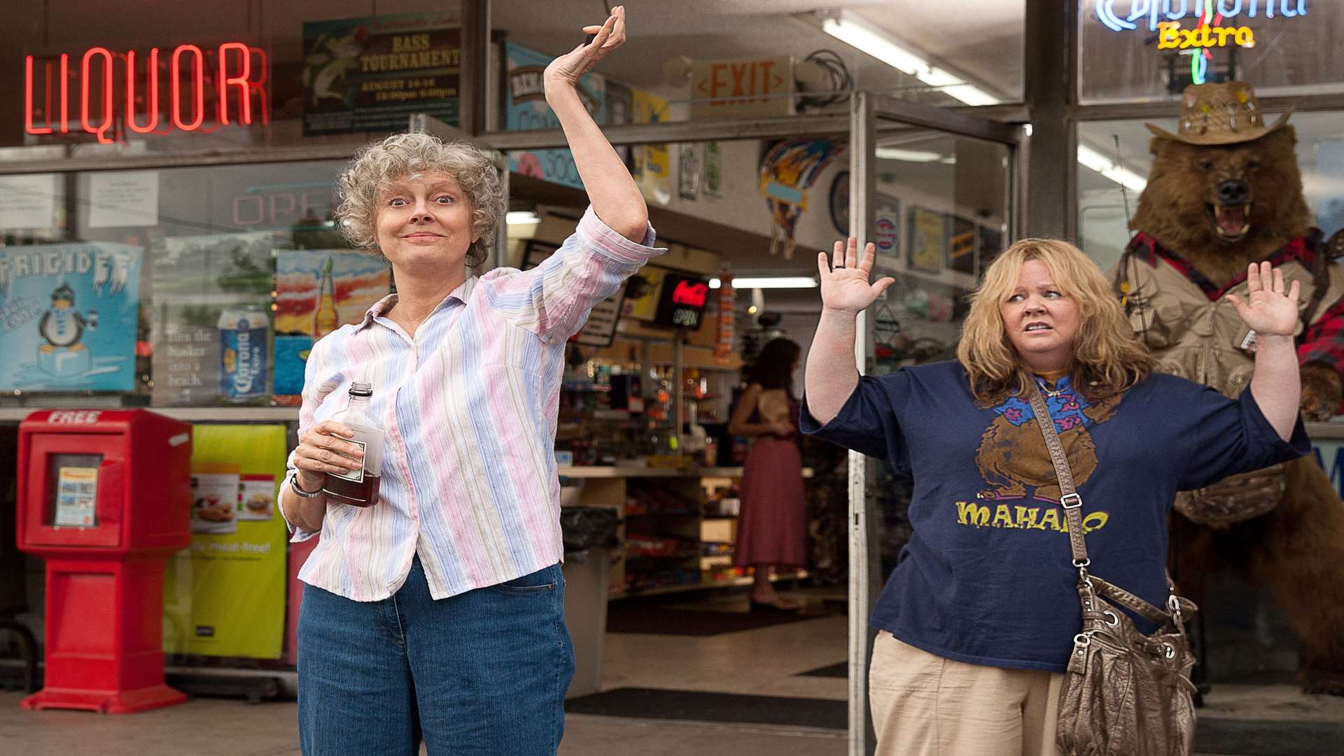 Tammy, with Melissa McCarthy as Tammy, and Susan Sarandon as Pearl. Picture: PA Photo/Warner Brothers