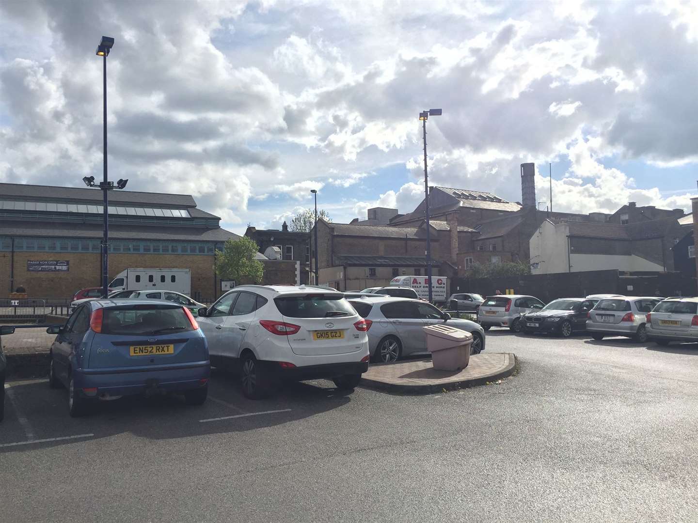 Market Square car park in Gravesend has 123 spaces