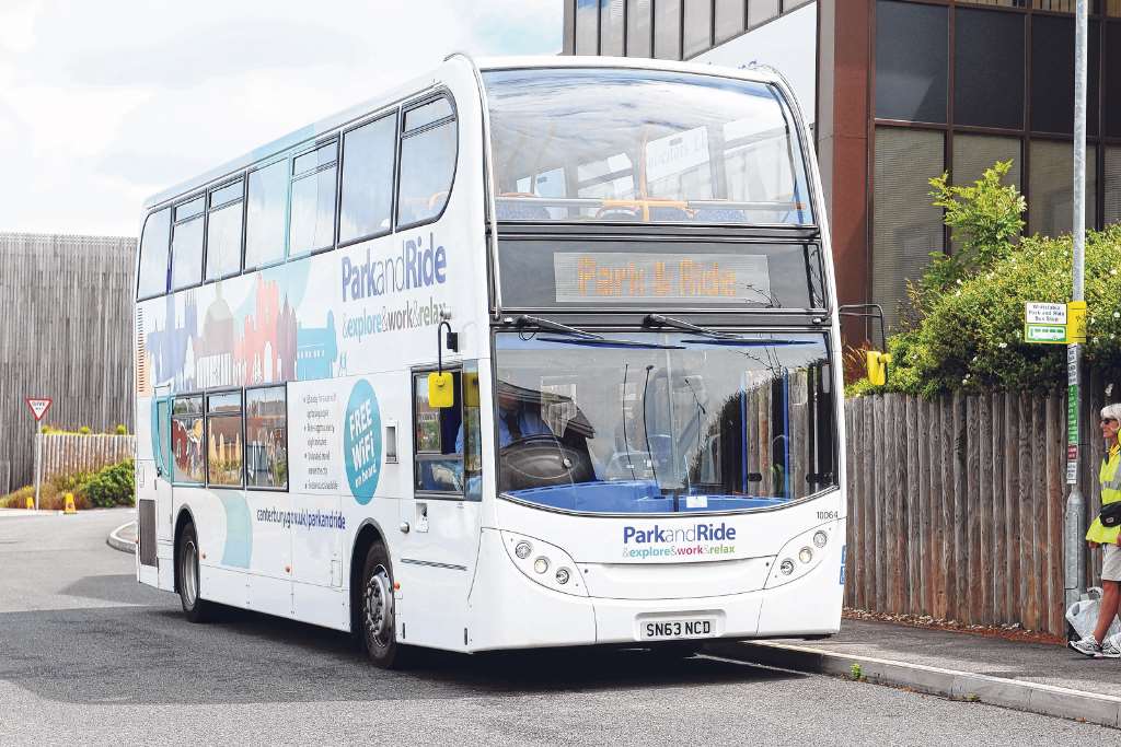 Stagecoach supports the park and ride plan