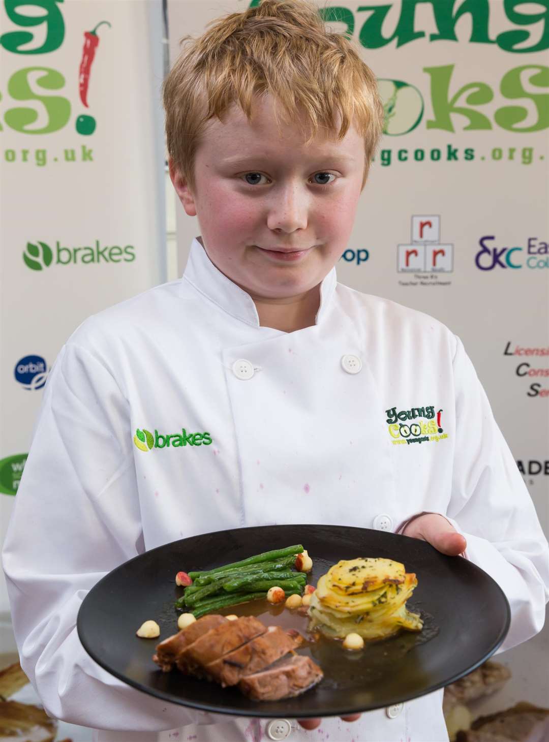 Secondary School entrant, Patrick Baron of St Johns Catholic Comprehensive, Gravesend..The final of Young Cooks. East Kent College, Broadstairs..Picture Submitted by: Martin Apps.KM Group has permission to sell this image via photo sales and to re-sell the image to other media for single-use publication.. (5726693)