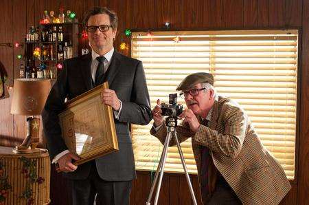 Gambit with Harry Deane (Colin Firth) and The Major (Tom Courtenay). Picture: PA Photo/Momentum Pictures