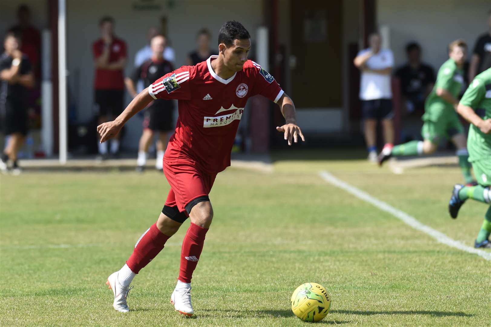 Hythe Town's players are full of confidence ahead of the new season Picture: Tony Flashman