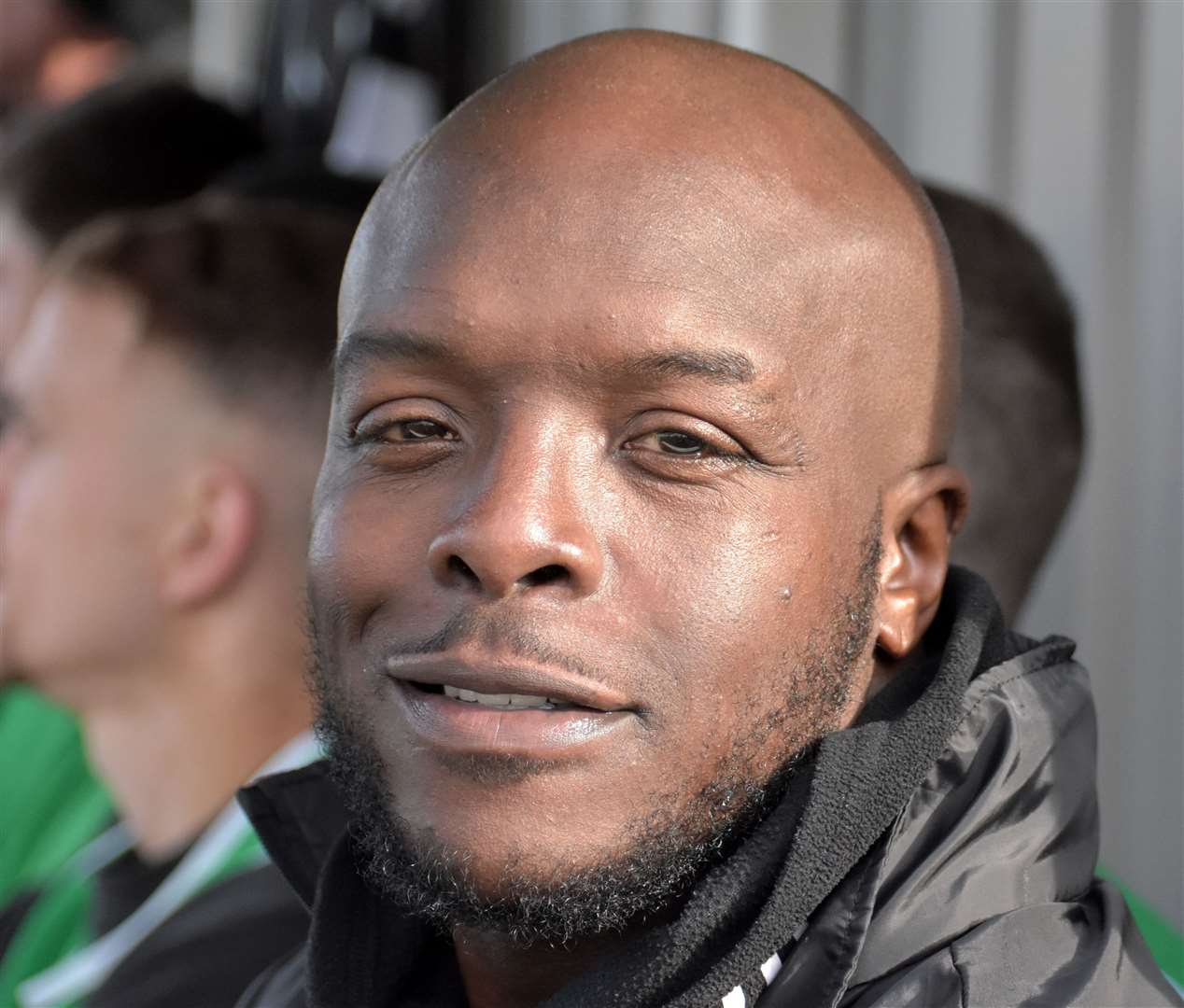 Adebayo Akinfenwa started the Swale derby on the bench. Picture: Randolph File