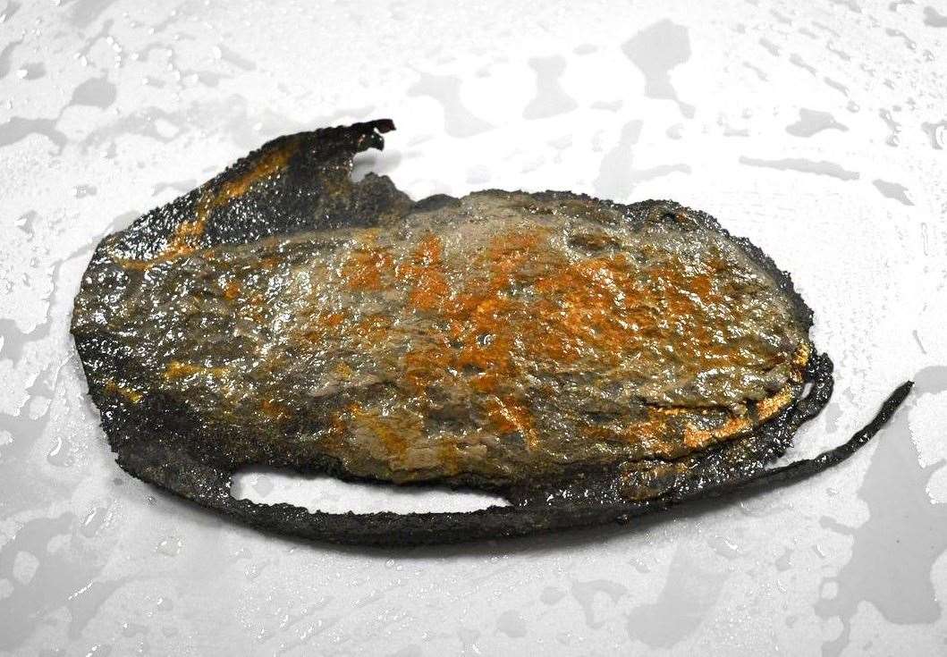 The shoe found in north Kent is the UK's oldest. Picture: Steve Tomlinson
