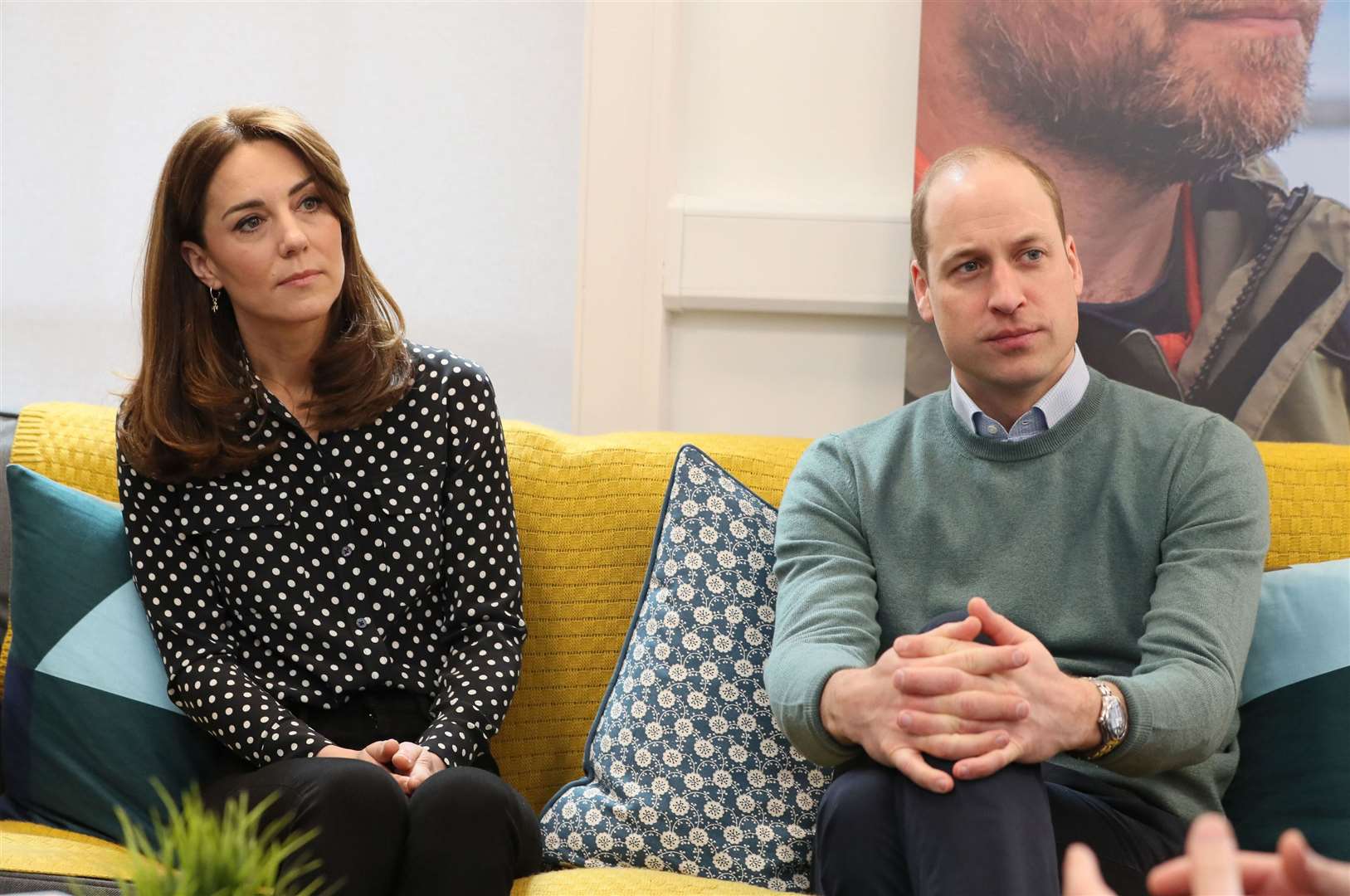 The Duke and Duchess of Cambridge have pledged to make supporting the mental health of frontline workers their ‘top priority’ in the months ahead (Brian Lawless/PA)