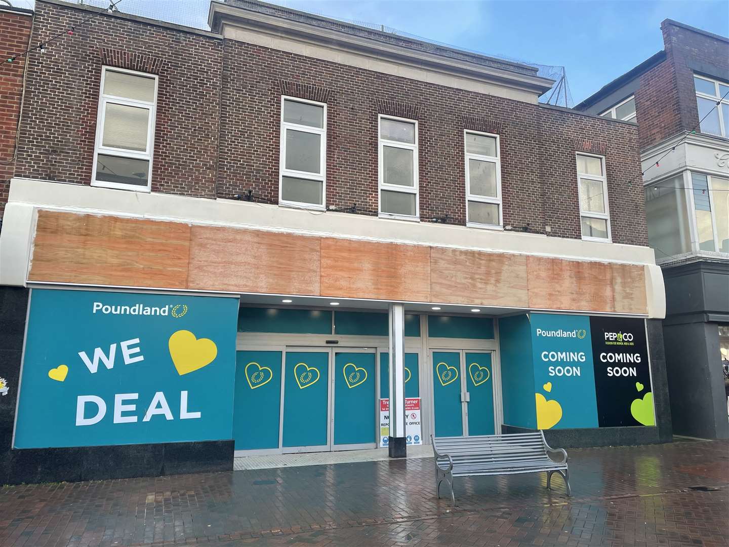 Poundland will move into the former M&S in Deal High Street next month