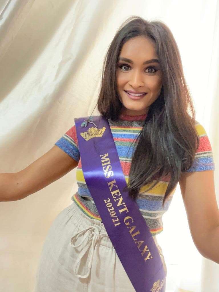 Himani Patel, from Balmoral Road, Gillingham, is Miss Kent Galaxy