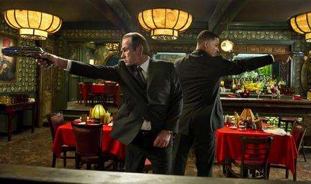 Men In Black 3 with Tommy Lee Jones and Will Smith. Picture: PA Photo/Sony Pictures Releasing