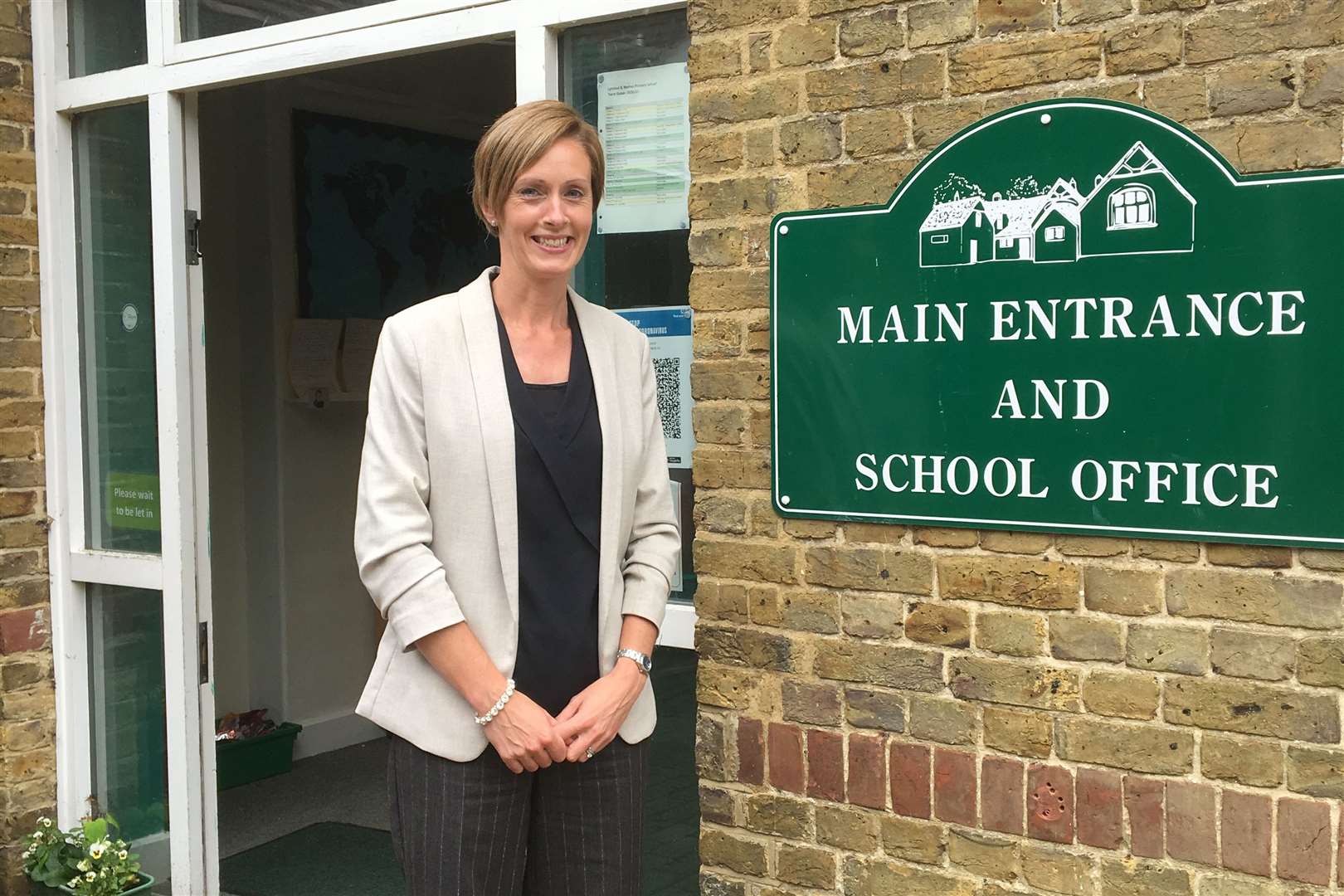Catherine McLaughlin, head teacher at Lynsted and Norton Primary School