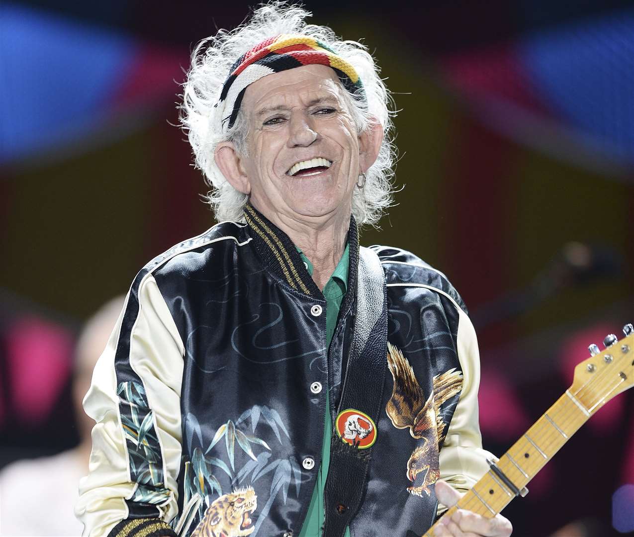 Keith Richards was less understanding of why the song had been pulled saying the controversy was misunderstood given the song comments on the 'horrors of slavery'. Picture: Dave J Hogan