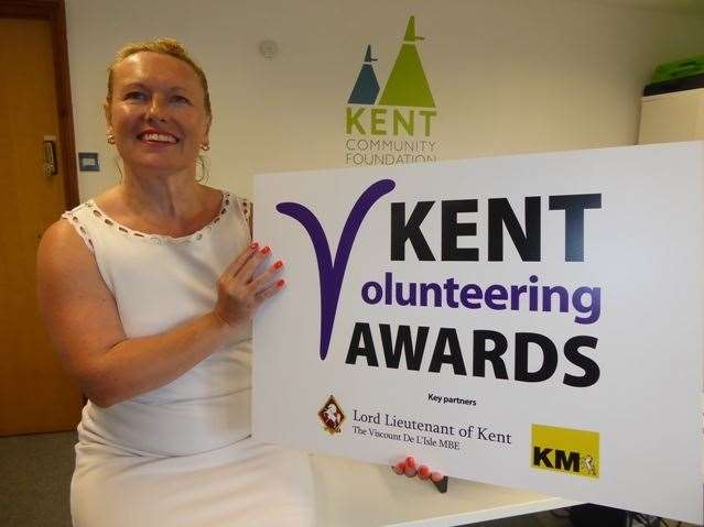 Kent Community Foundation chief executive and volunteering awards judge Josephine McCartney (13942529)