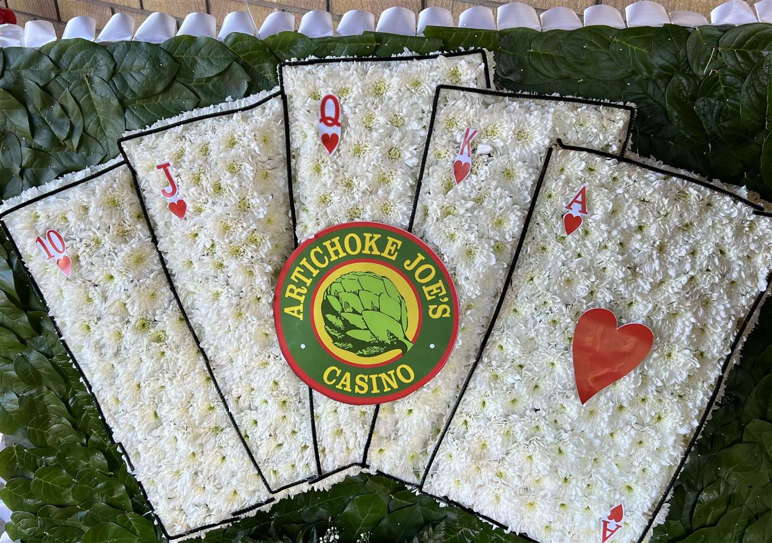 This design showed a love for Artichoke Joe's Casino which is based in the United States. Picture: Barry Goodwin