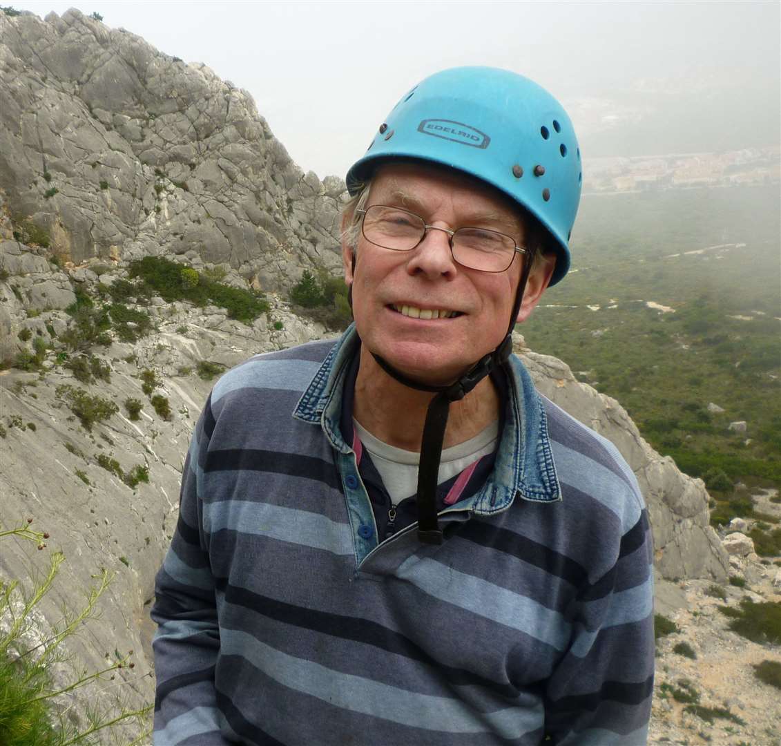 Malcolm Phelps has been rock climbing across the world for more than 50 years