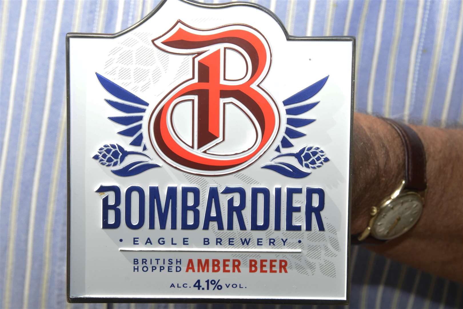The new Bombardier branding. Picture: Paul Amos