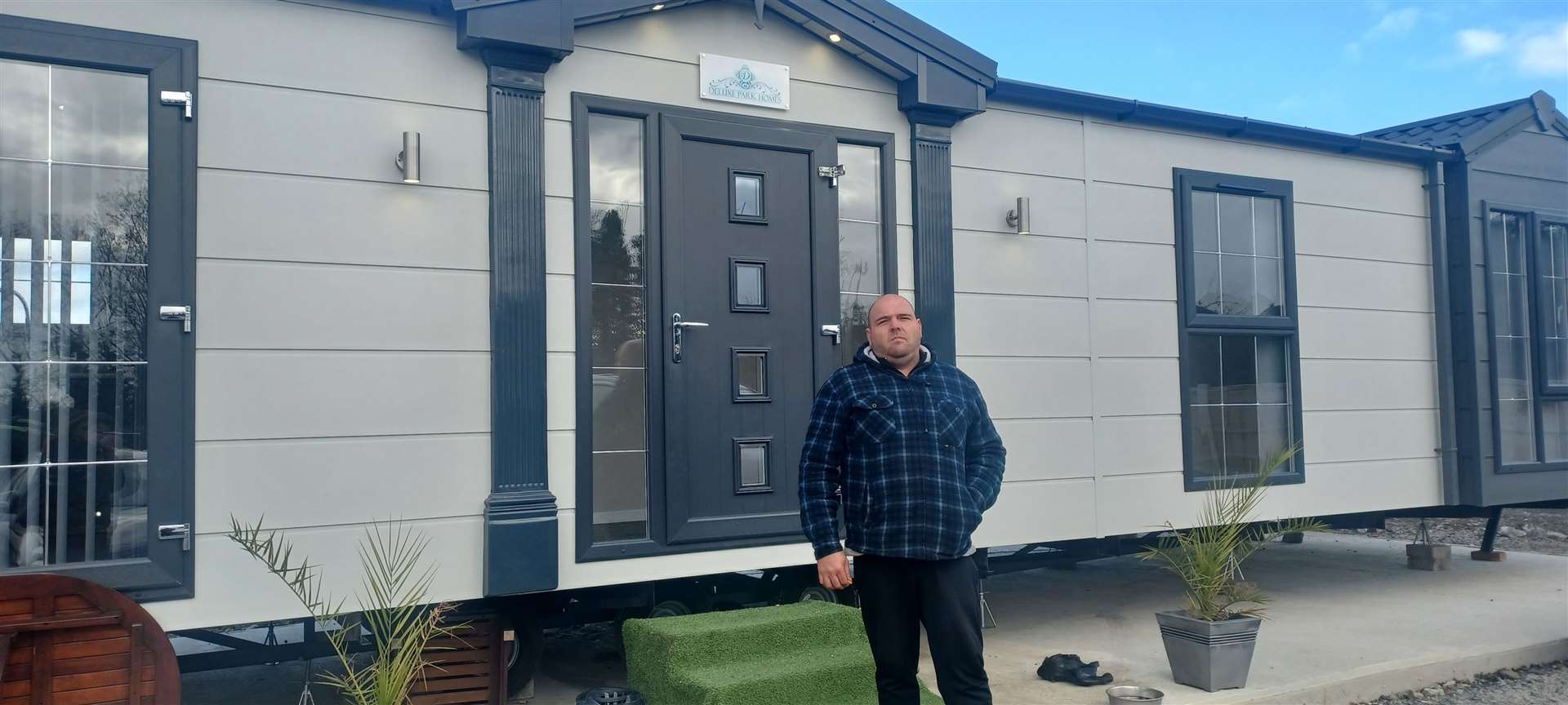 Traveller James Golby says he is now sleeping in his truck after his mobile home was taken away
