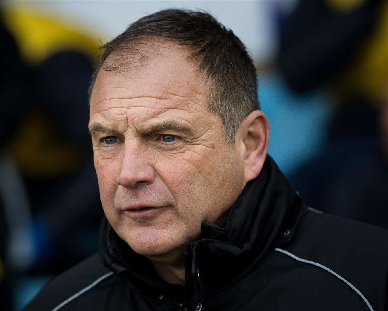 Steve Lovell says his players didn't do themselves justice against Walsall Picture: Ady Kerry