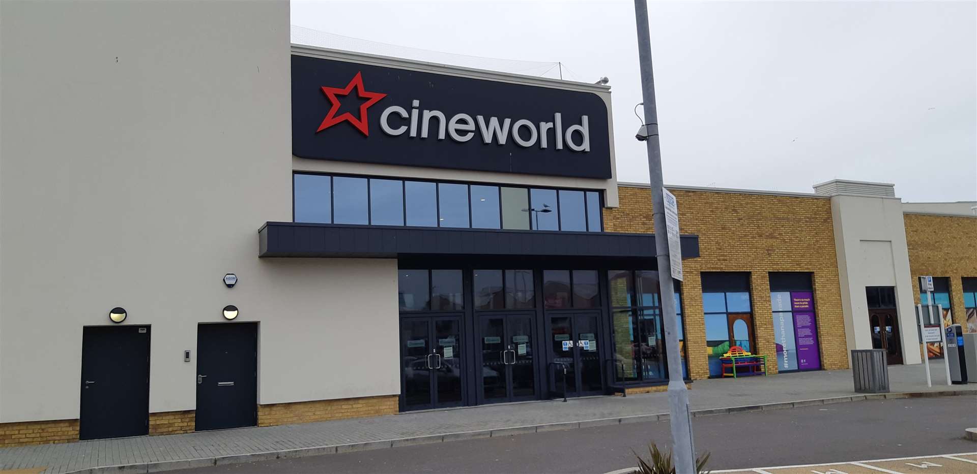 Cineworld at Dover is also back in business this week