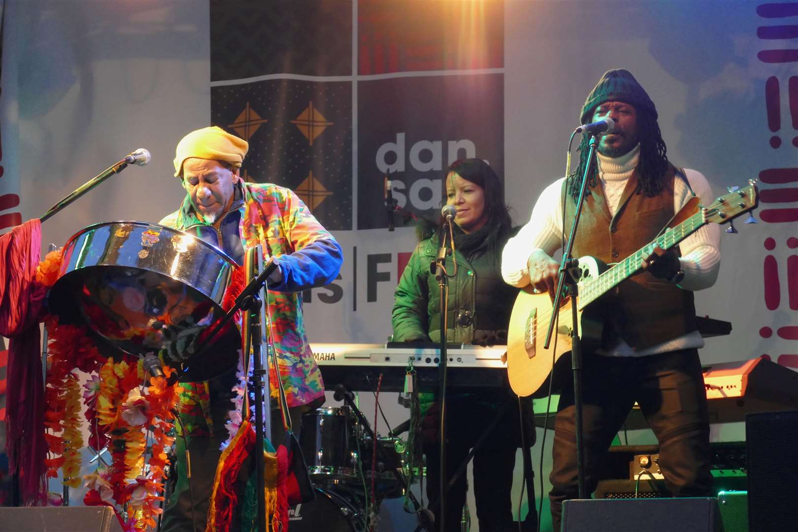 DansFEST attracted a large number of performers adding to the party atmosphere at Elwick Place. Picture: Andy Clark