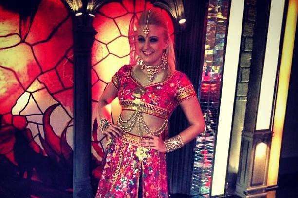 Molly Wilson from Sheppey who is in India pursuing her dream of becoming a professional dancer