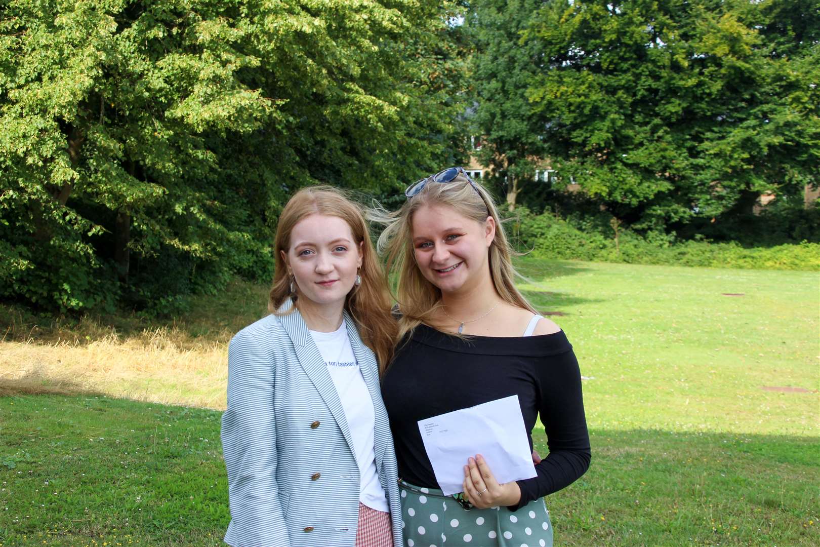 Emily Ball and Ella Standen from Cornwallis Academy