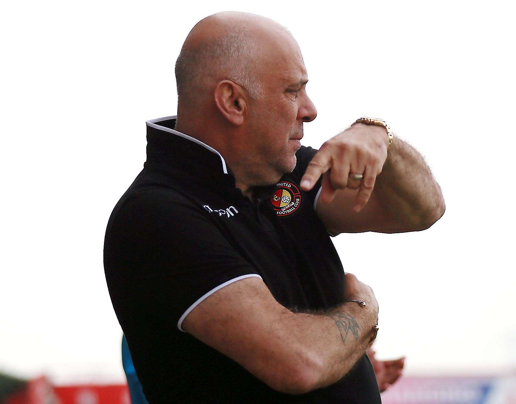Ebbsfleet manager Garry Hill wants his experienced players to take control in games Picture: Phil Lee