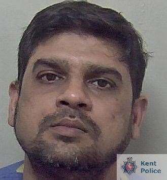 Dr Salman Siddiqi has been jailed for 28 months. Pic: Kent Police