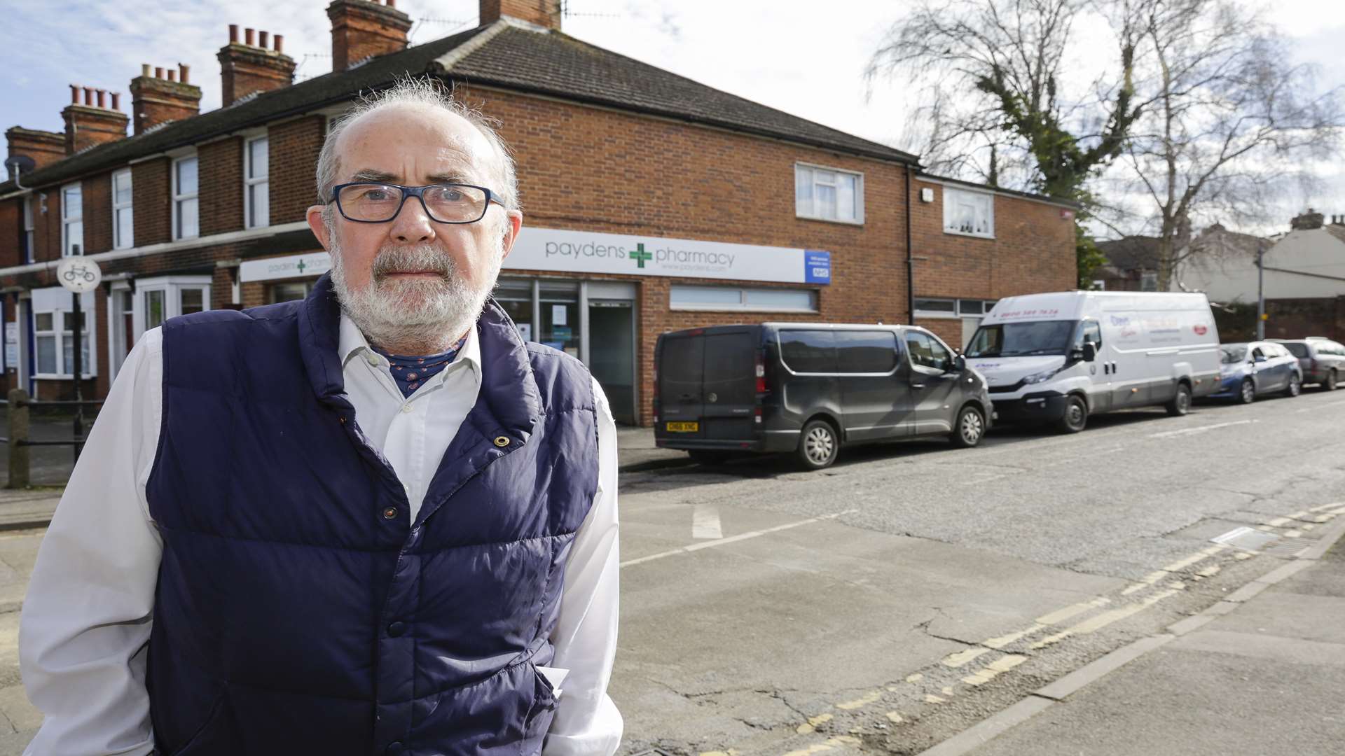 Brian Head is concerned that despite a child being killed when a van was turning in the road here 17 years ago, nothing has been done to make the road safer.