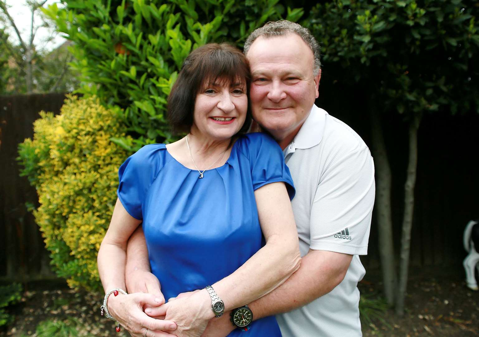 Anita Wheeler and Alex Goodall, from Allington, Maidstone, are getting married in August. Picture: Phil Lee (10667082)