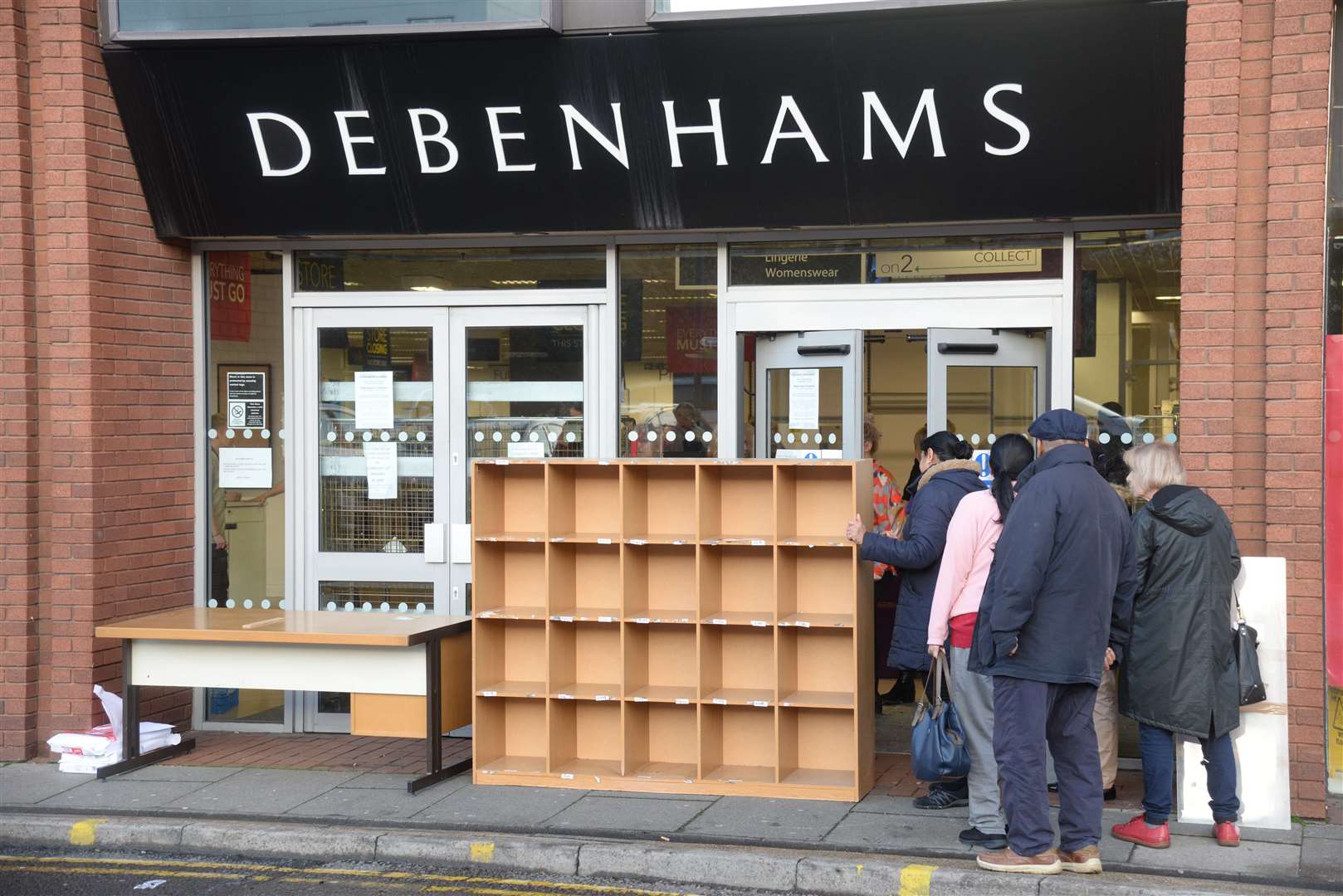 The Debenhams in Chatham was closed down in January 2020
