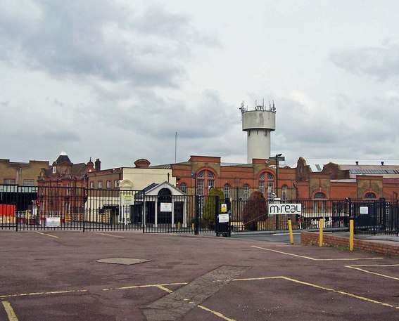 The old Sittingbourne paper mill