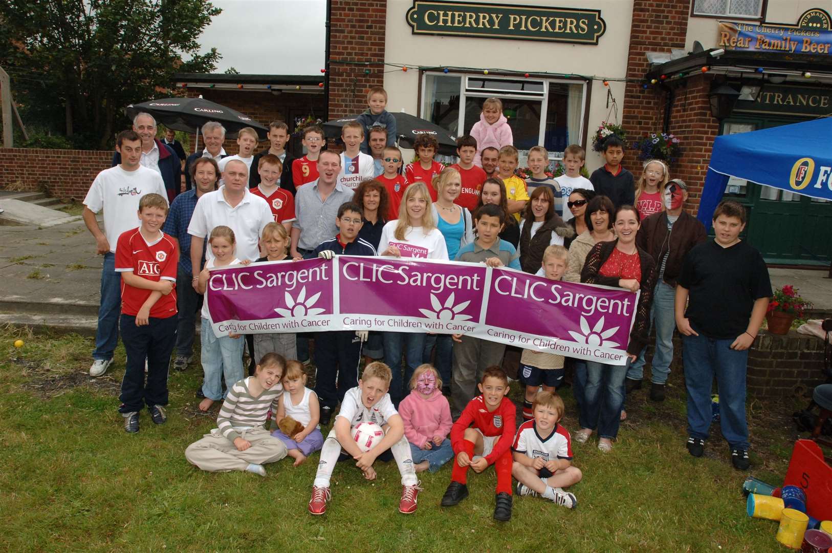 Outside The Cherry Pickers in Ashley Avenue, Cheriton, Folkestone, in June 2007. The pub was ravaged by fire in 2014. Housing has been built in its place. Picture: Danny Rhodes