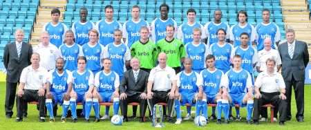 Gillingham team picture season 2009/10