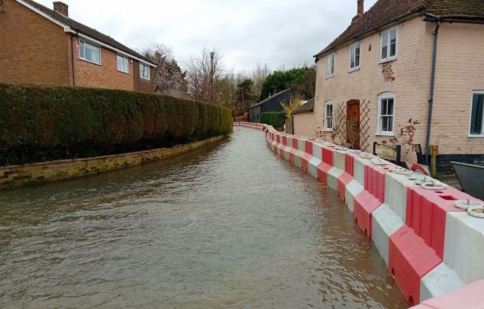 Canterbury City Council has so far prevented flood water from entering any homes