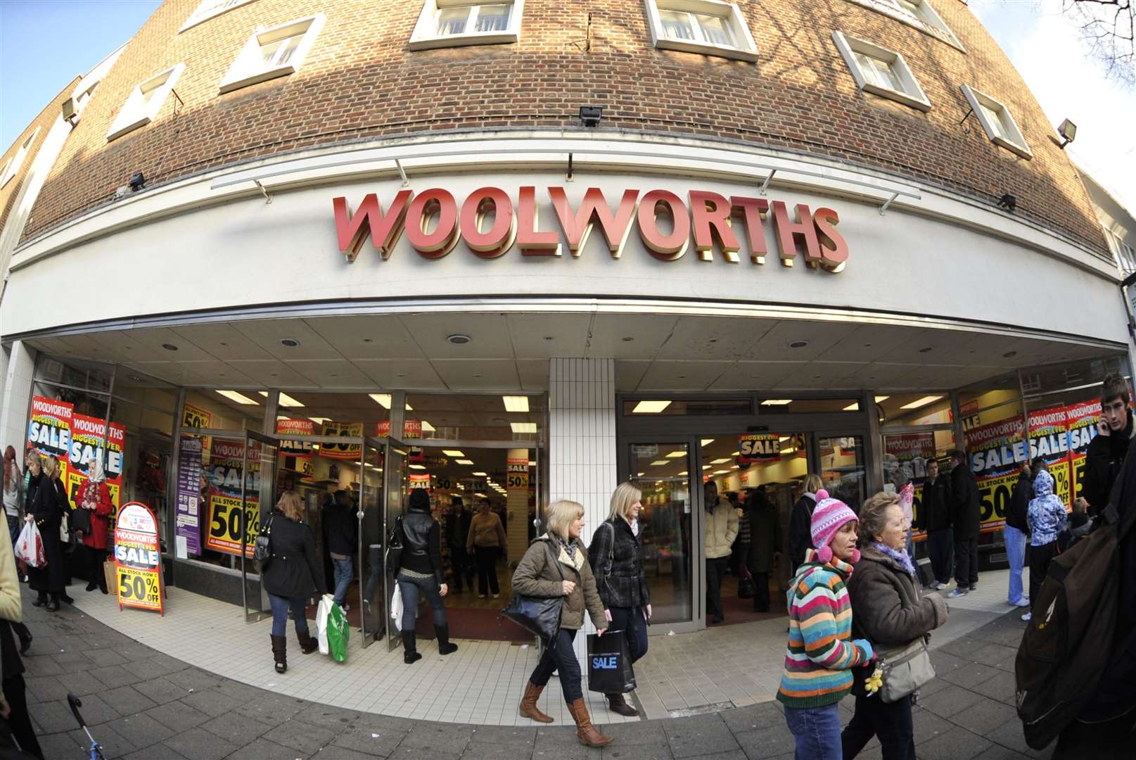 Woolworths pictured in 2008