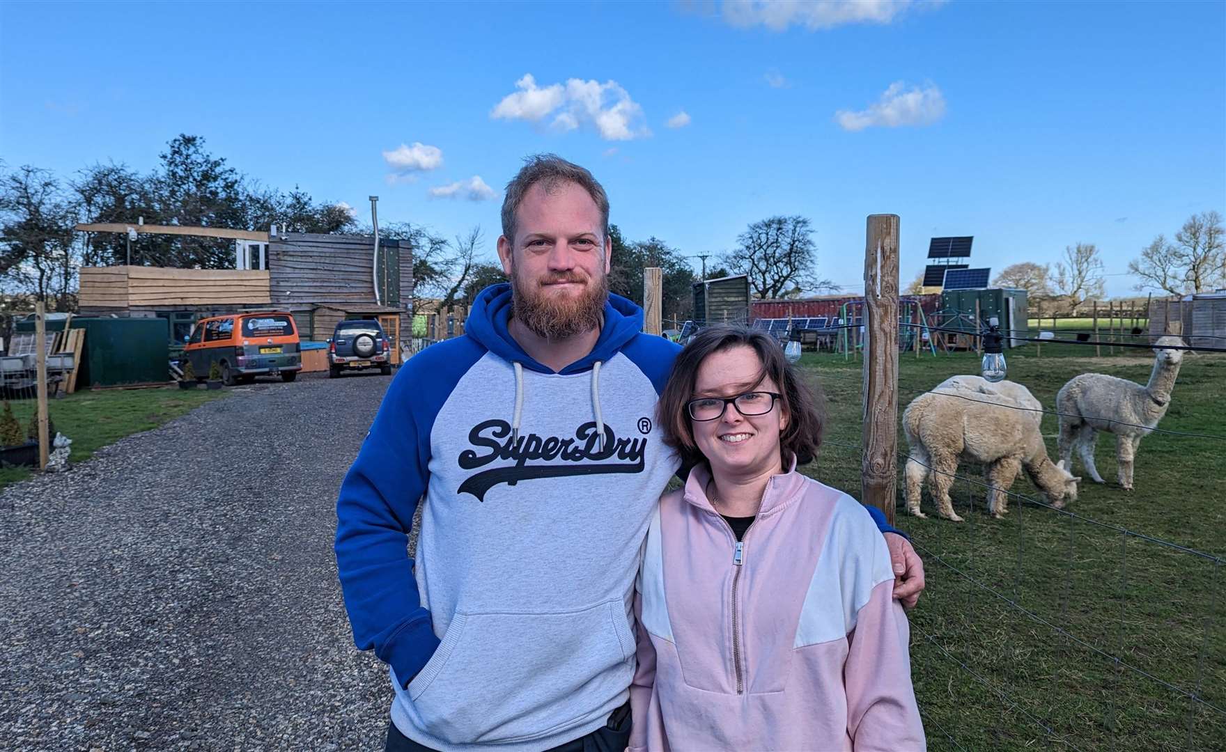 Dan and Stacey Bond are living the off-grid lifestyle near Folkestone but are in a planning battle with the council