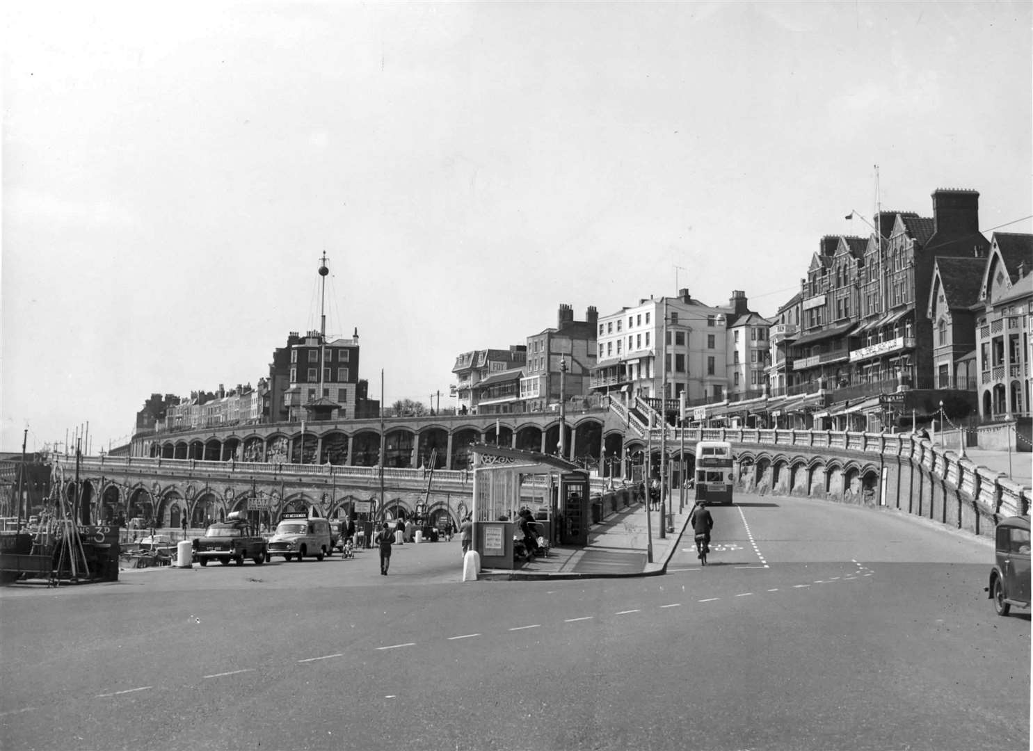 Ramsgate seafront in 1958