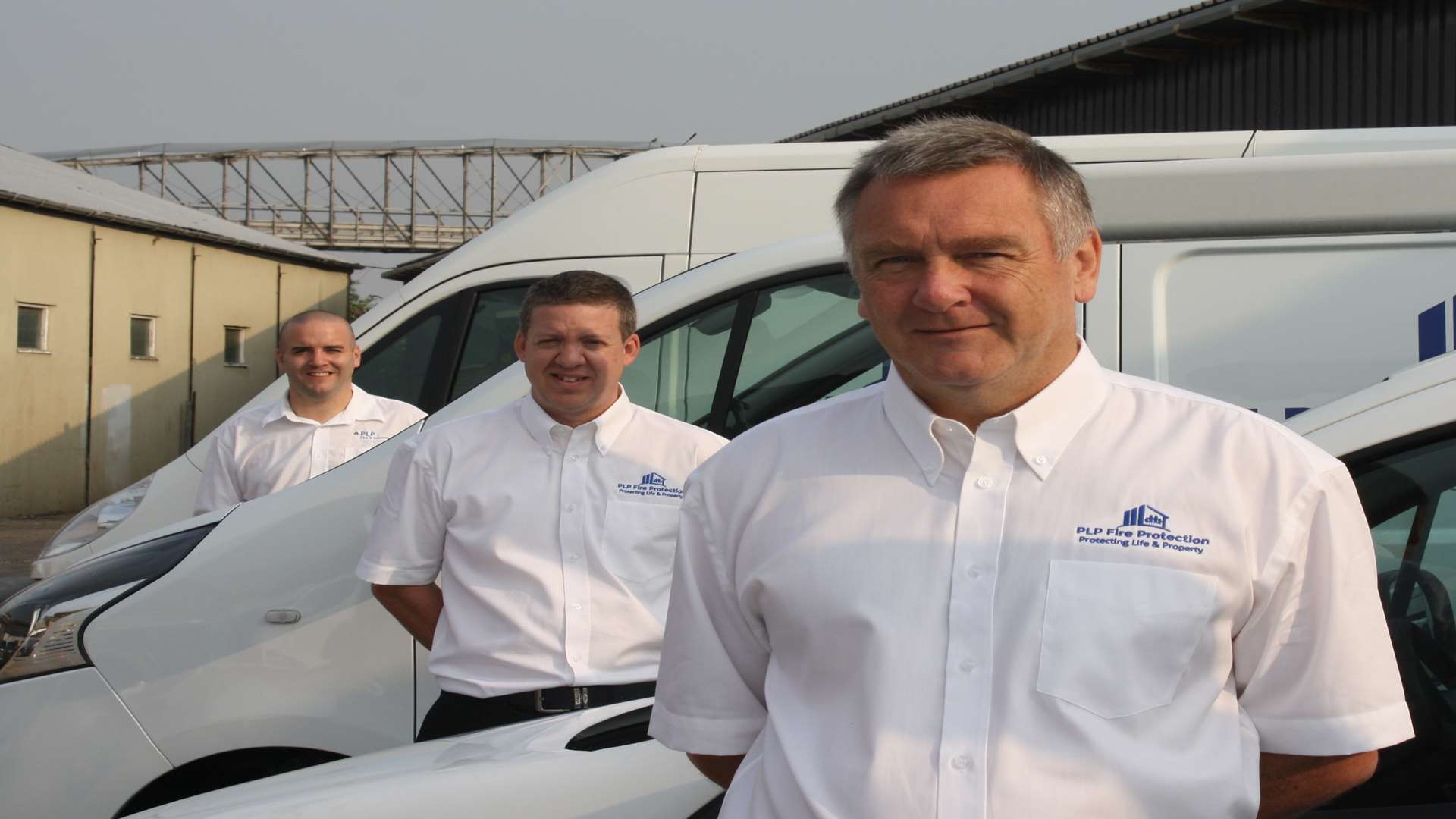 PLP owners l-r Rob Beeching, Paul Bennett and Alan Beeching.